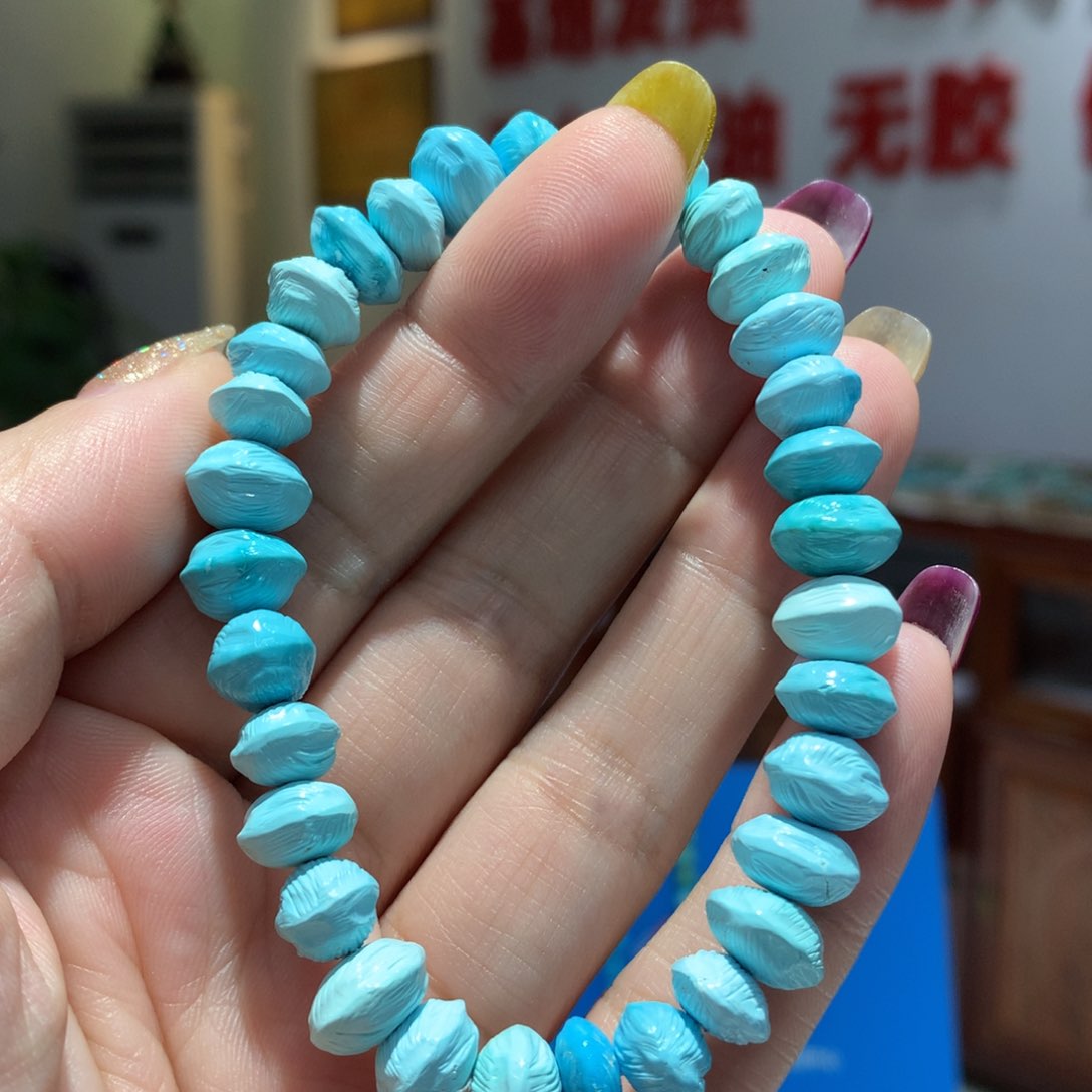 未镶嵌绿松石单圈W****0