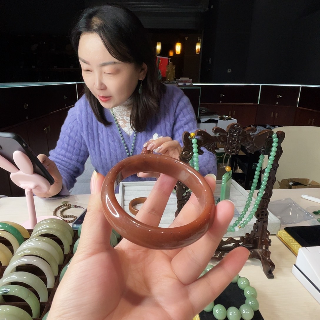 密玉（石英质玉）未镶嵌颈饰58