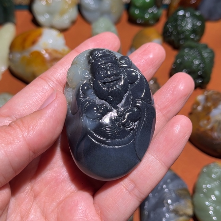 和田玉把件未镶嵌