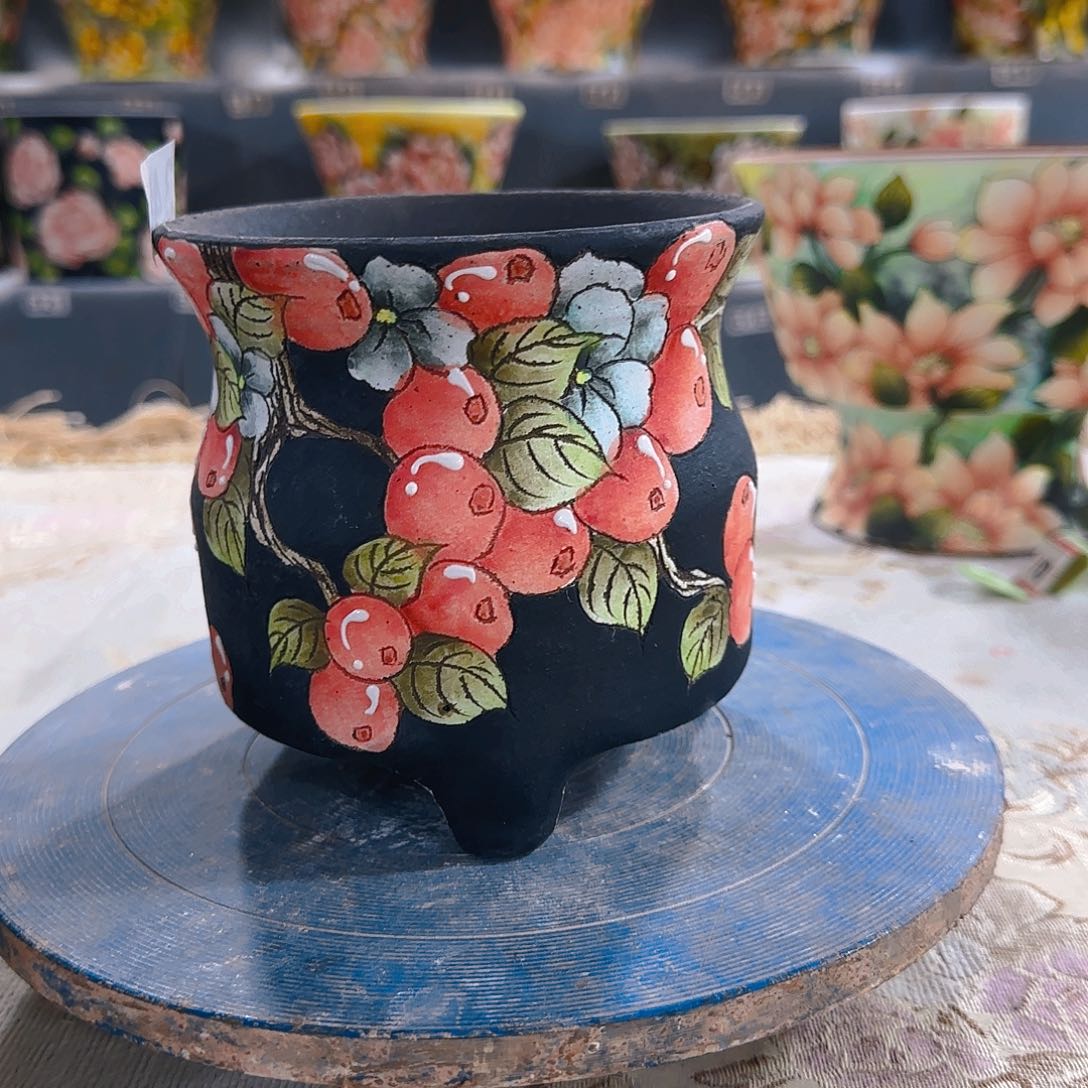 缸陶瓷花盆陶瓷花盆