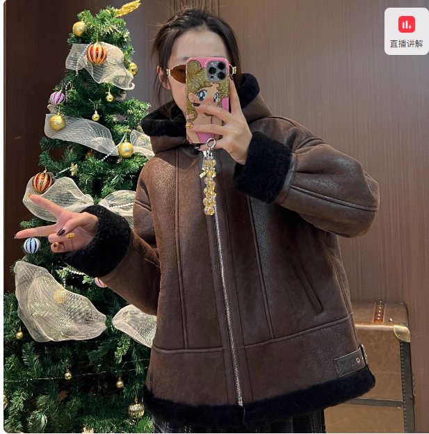 皮毛一体外套8080