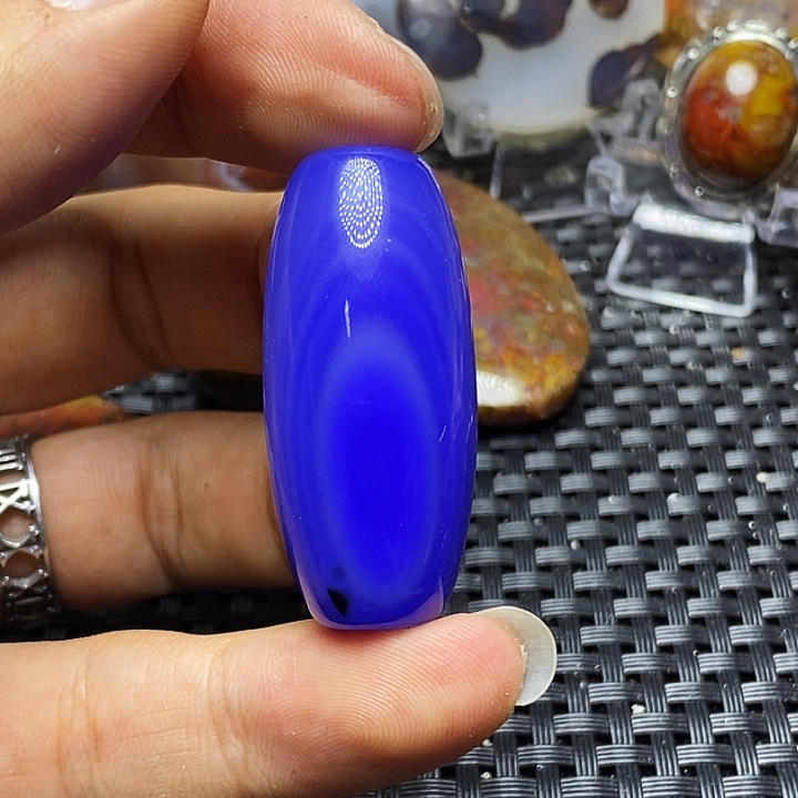 汉***兵玛瑙/玉髓未镶嵌颈饰