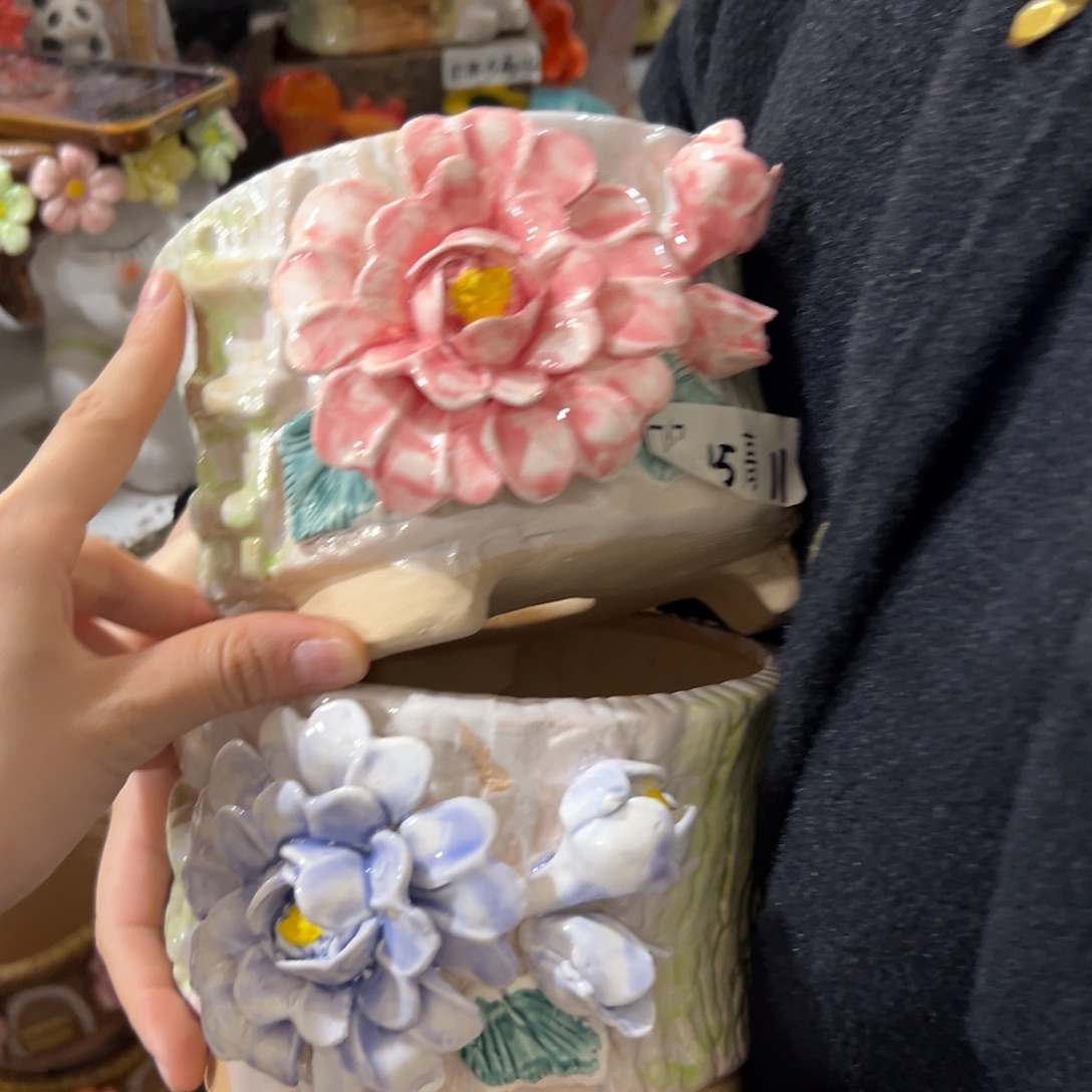 满20米秒退拉黑花盆