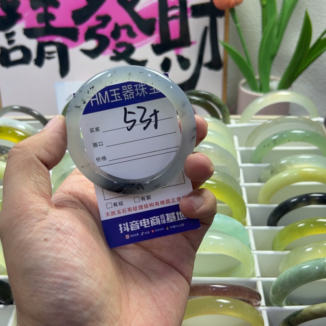 蛇纹石玉未镶嵌手镯660