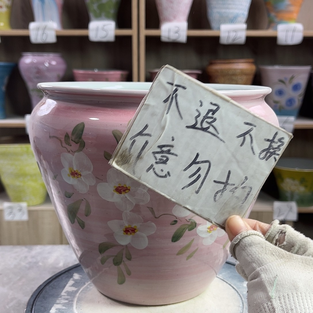 景德镇陶瓷花盆花盆