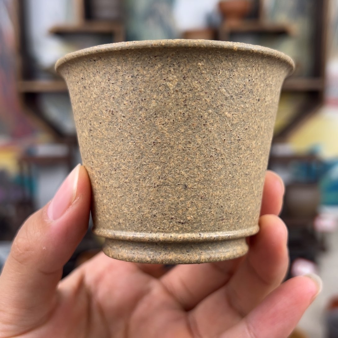 紫砂茶杯拙器甄选，纯原本矿。