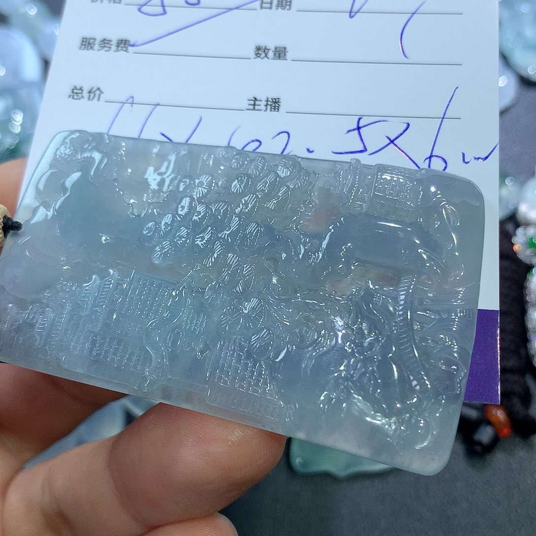 翡翠颈饰未镶嵌先*