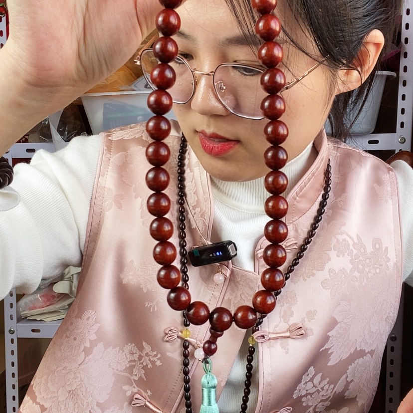 【闪购商品】东非黑黄檀（紫光檀）紫檀1.2手持