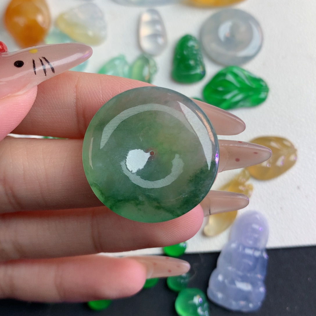 翡翠裸石翡翠翡翠