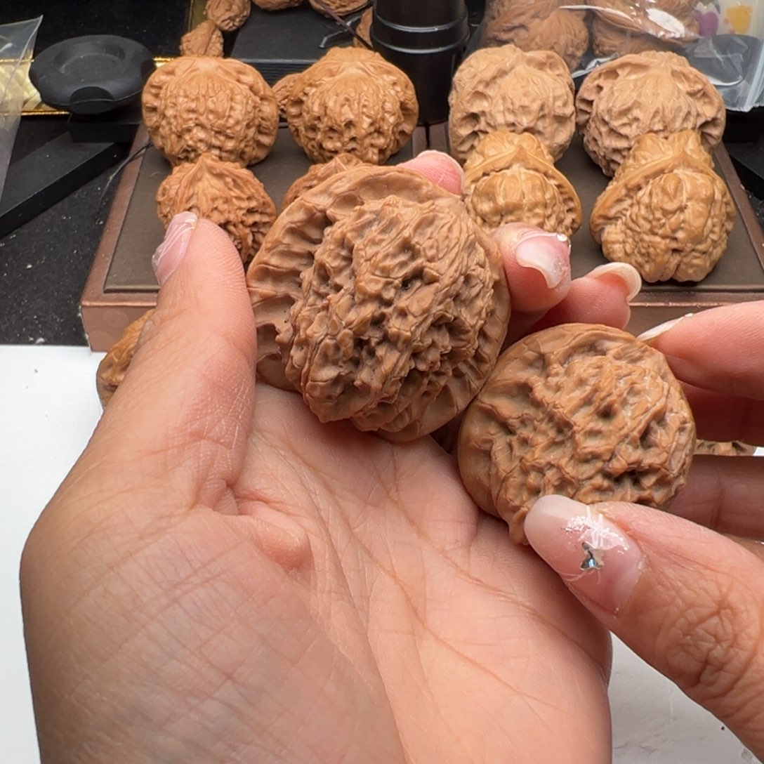 文玩核桃把件马老四