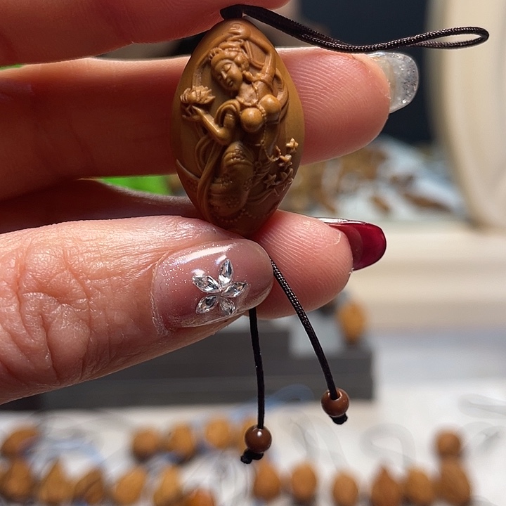 橄榄核吊坠橄榄核