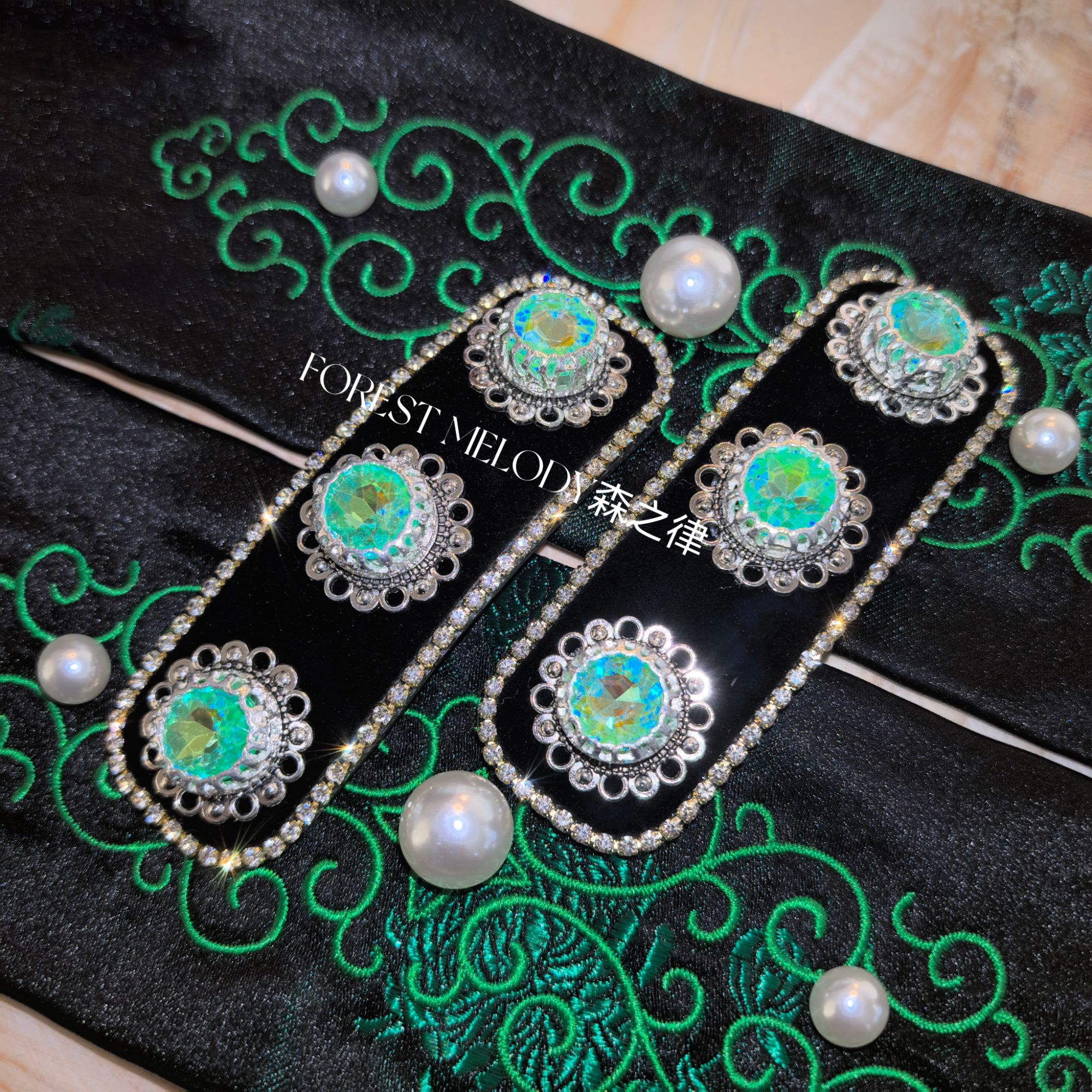 森之律 科尔沁发夹（查苏娜设计）（一对）