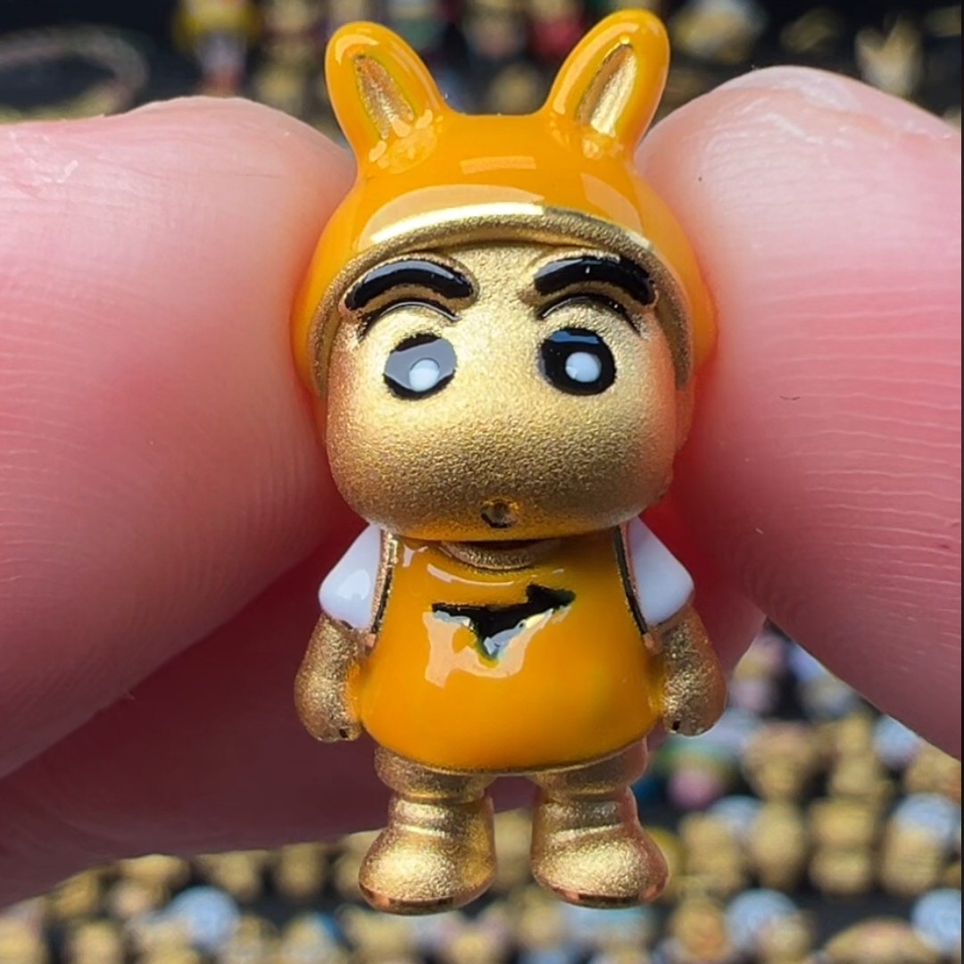 足金999黄金蜡笔小新美团外卖新
