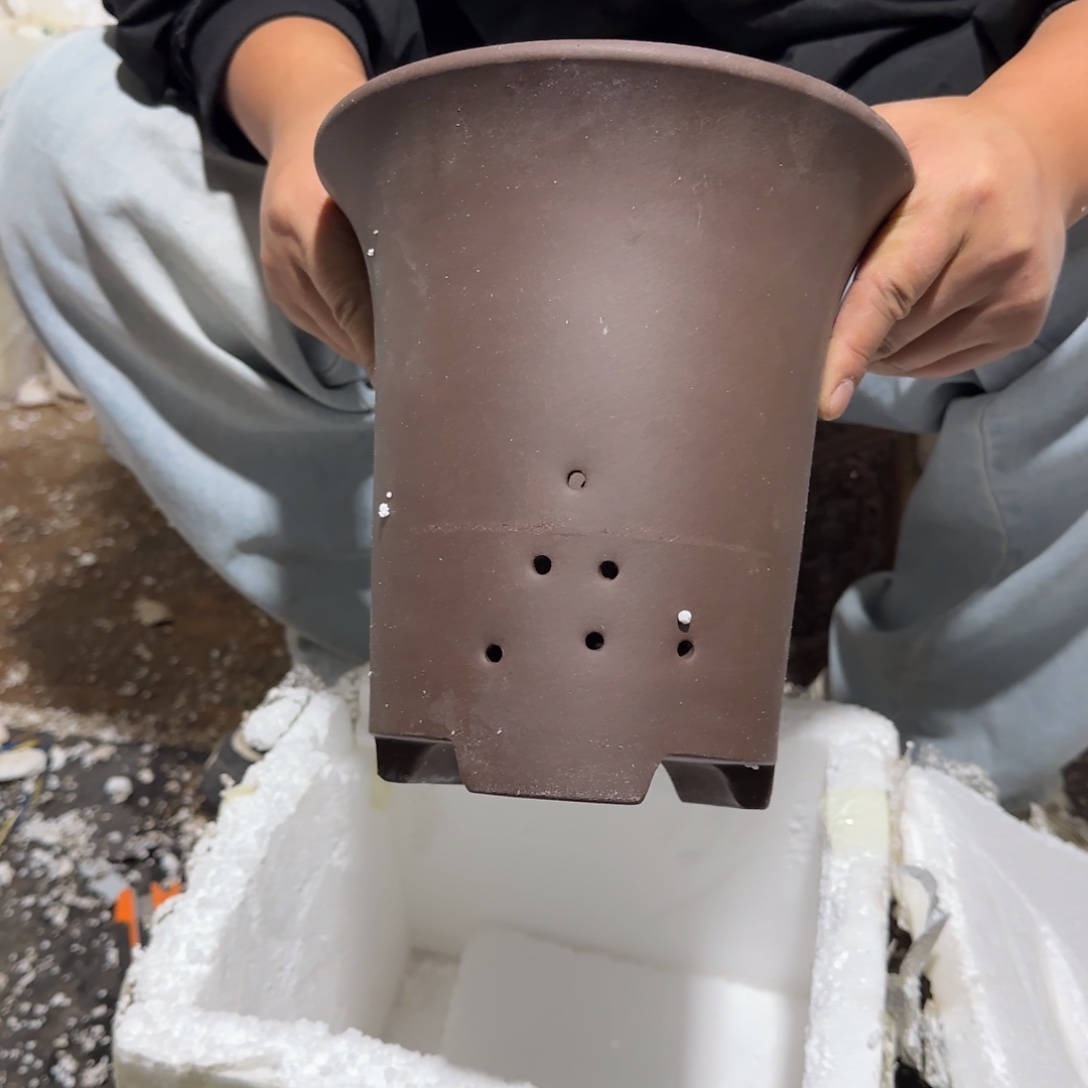 紫砂花盆口径15.20口径