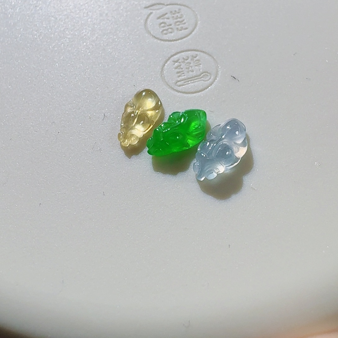 翡翠颈饰未镶嵌金玉满堂