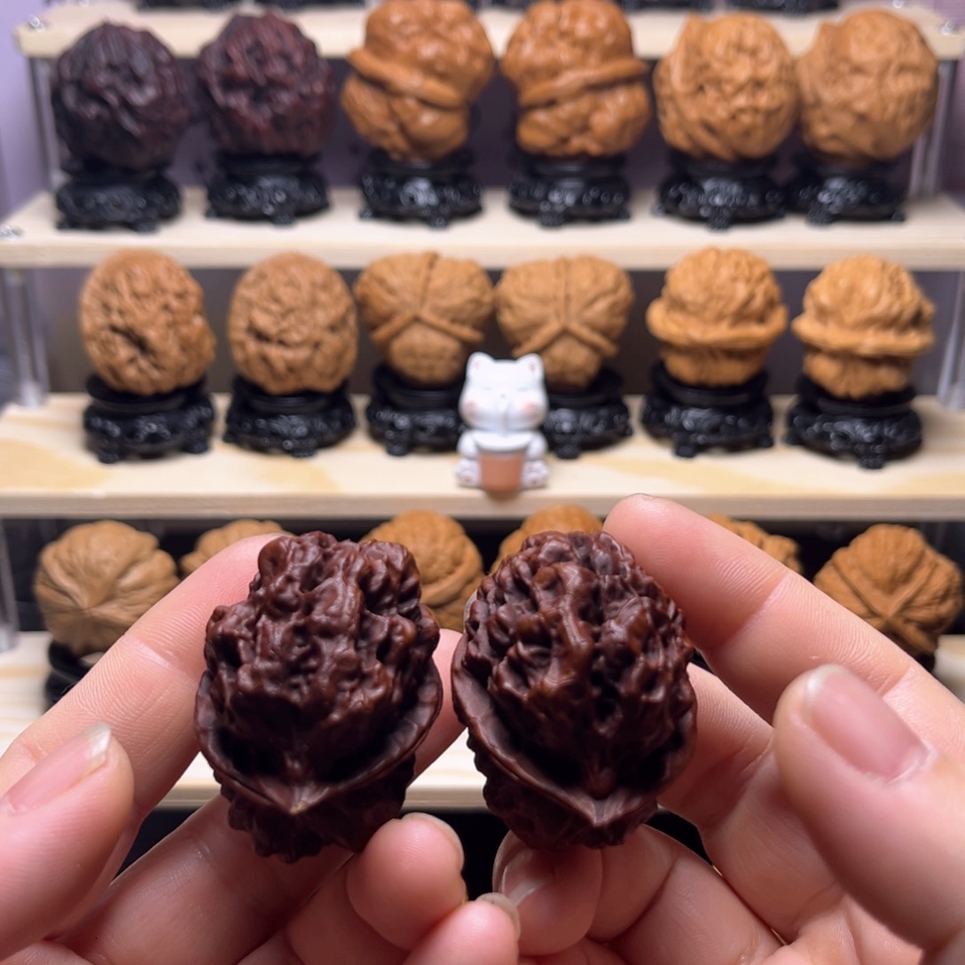 文玩核桃吊坠24w上古蛤蟆头41尺