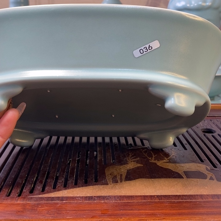 原产地汝瓷无纹一一一一