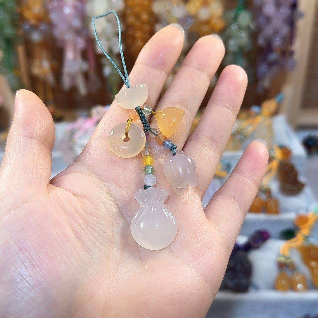 玛瑙/玉髓天然的玉髓玛瑙未镶嵌