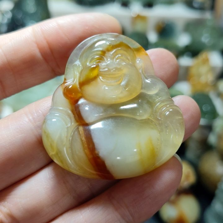 岫玉未镶嵌挂坠款