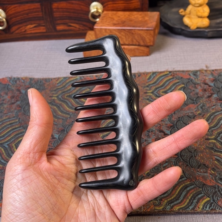 贡木青金木木梳梳子