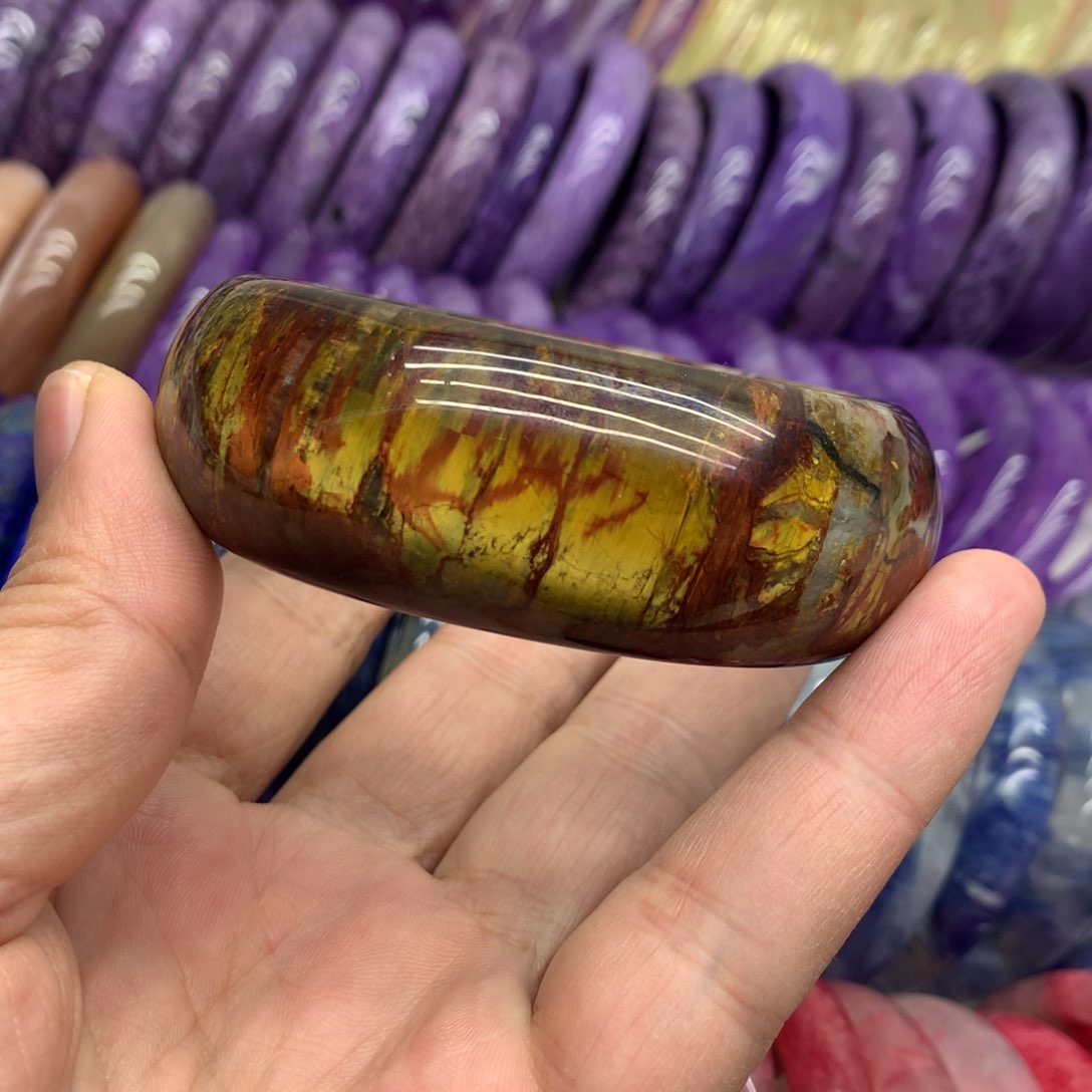 木变石手镯未镶嵌