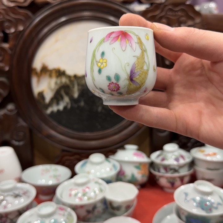 杯陶瓷艺术品收藏陶瓷