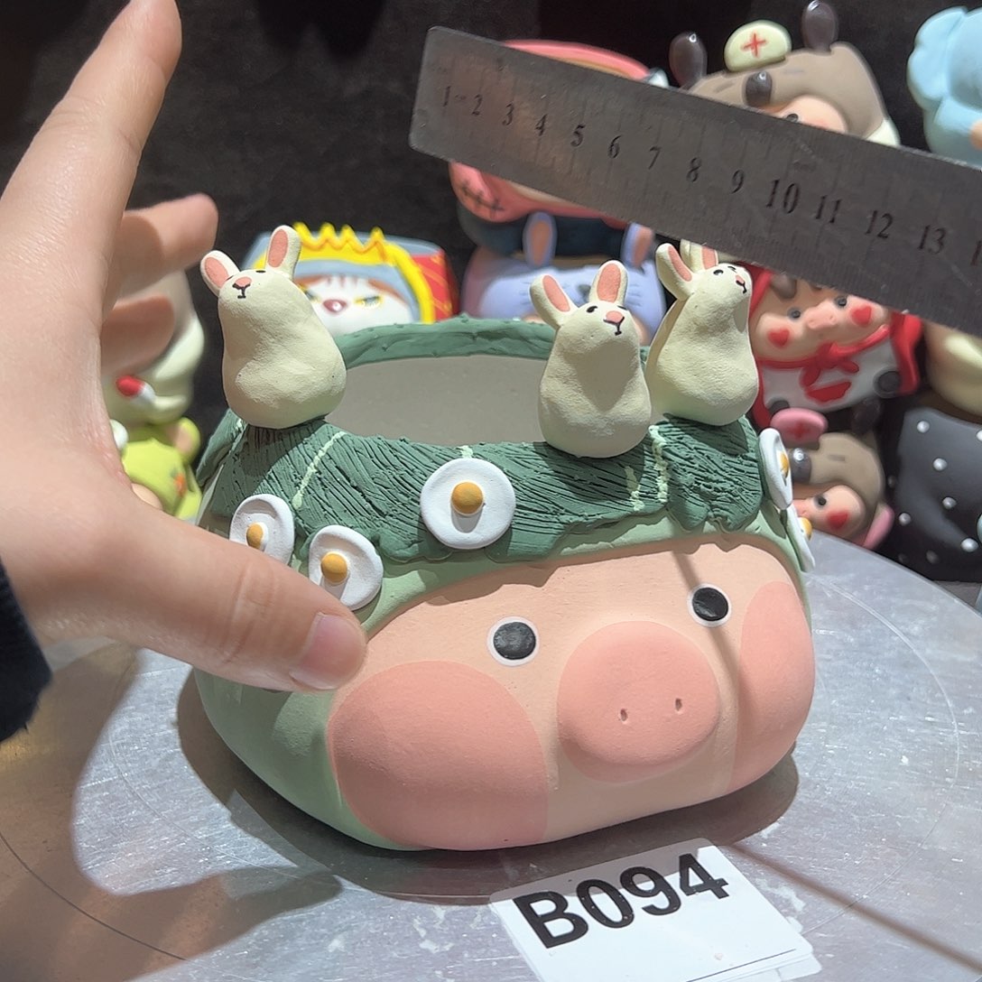 陶瓷可爱多肉花盆 微瑕