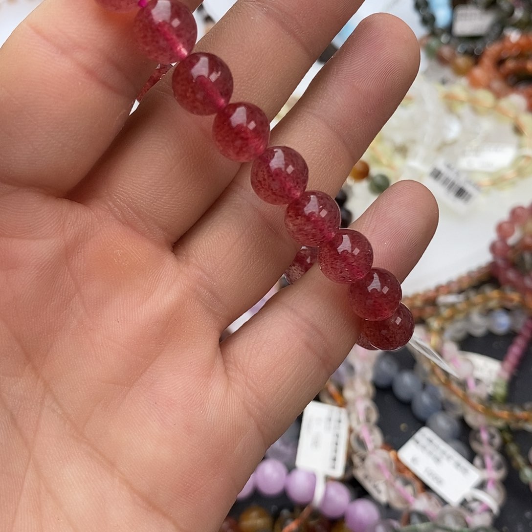 石英质玉手链未镶嵌手链