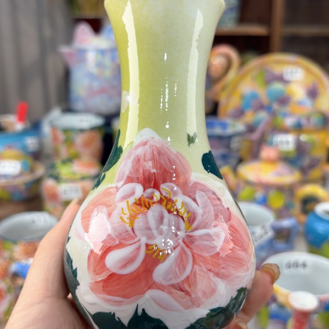 景德镇手绘高温釉下彩陶瓷茶具