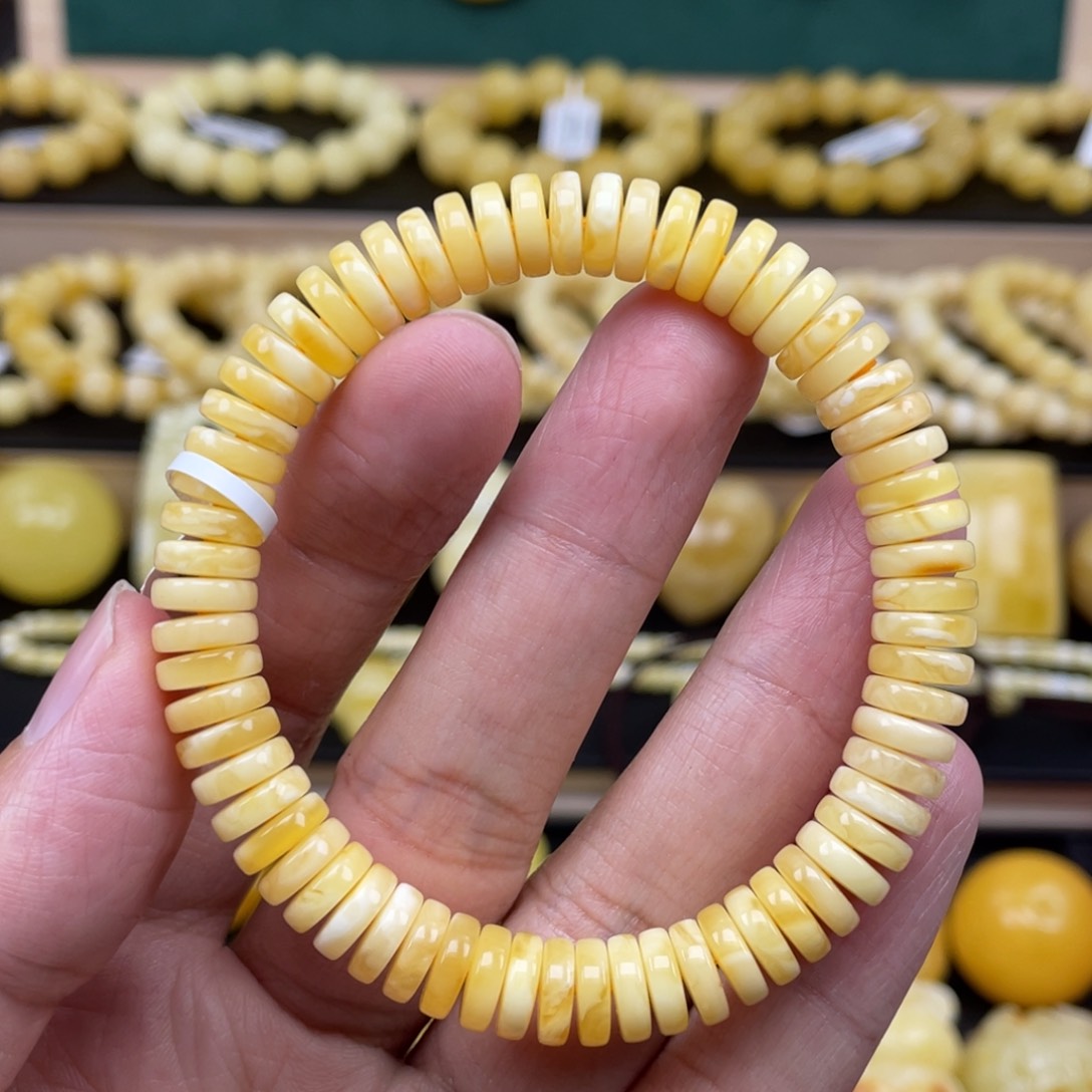 琥珀裸石未镶嵌琥珀蜜蜡