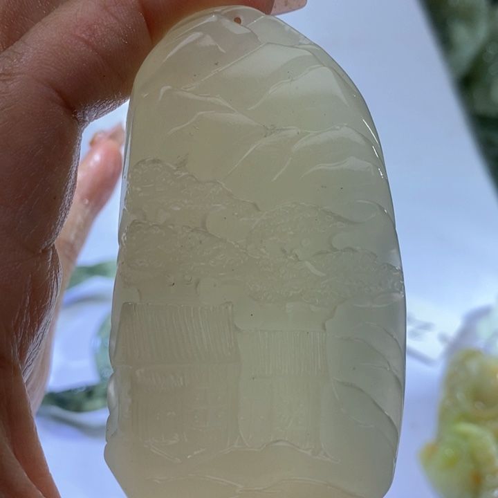 岫玉岫玉手把未镶嵌