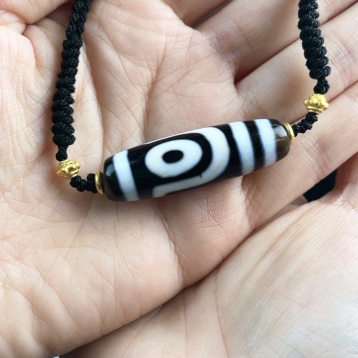 玛瑙/玉髓颈饰合金