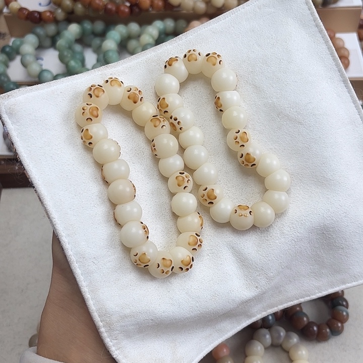 手串菩提根/象牙果卡14猫爪蒜瓣