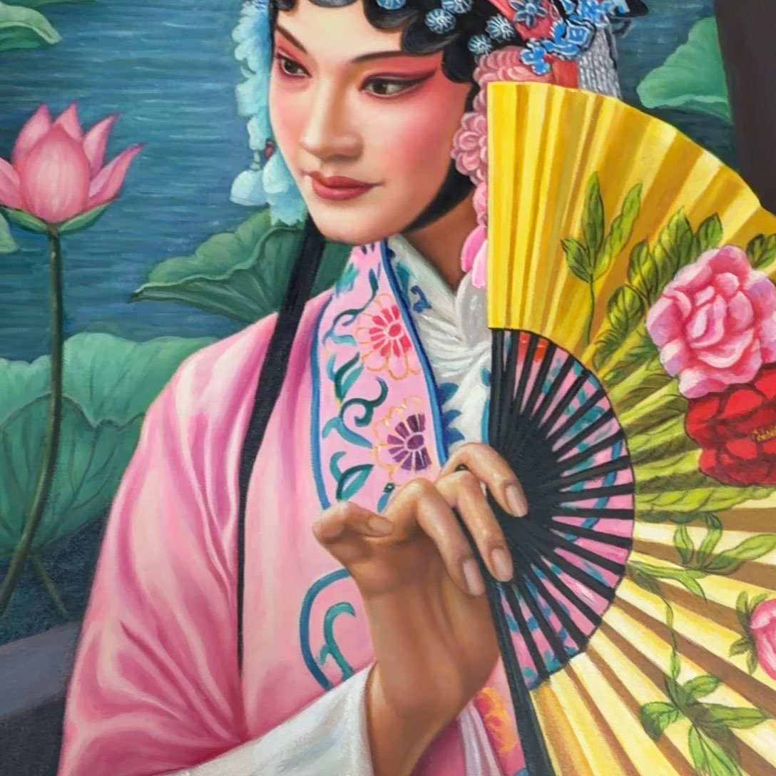 油画我的小可爱小可爱们