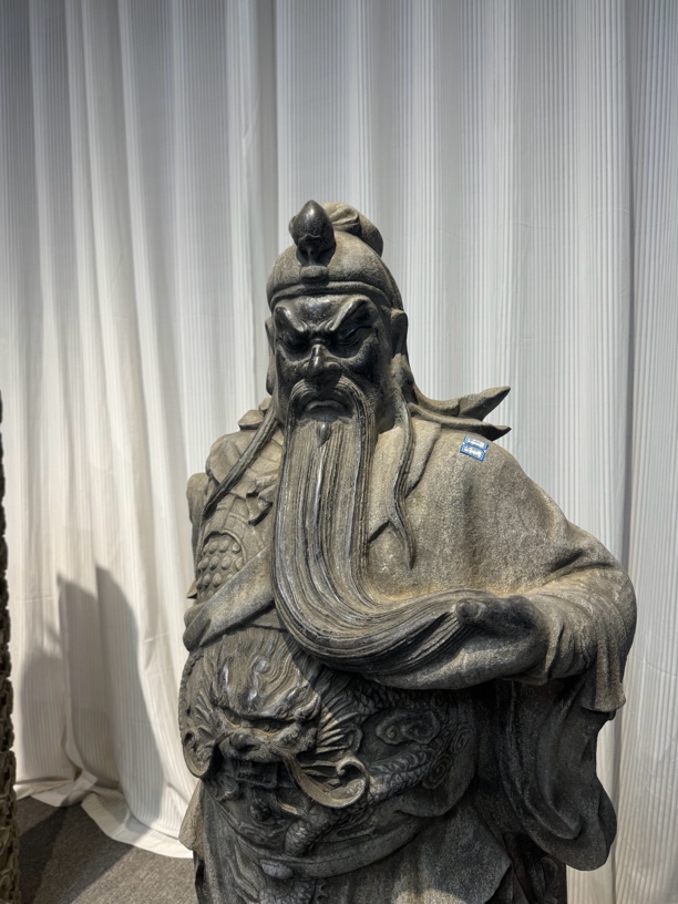 青石石雕，不包邮工艺品复古雕塑中式雕刻摆设