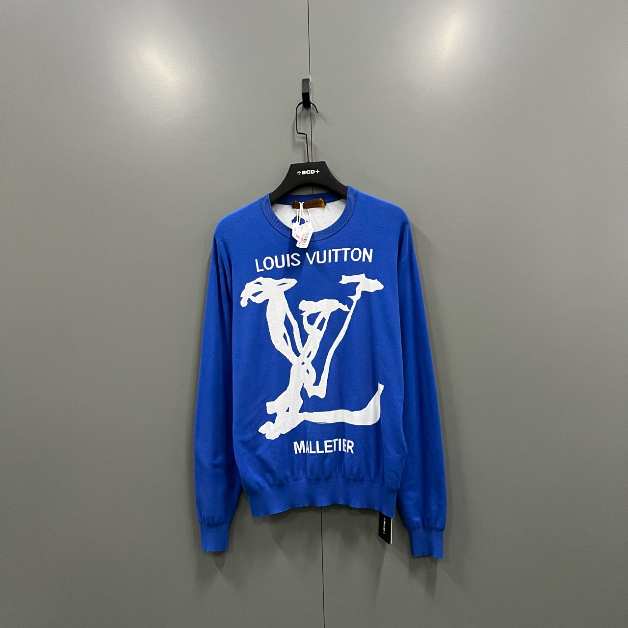 95新 LouisVuitton/路易威登 jp1204 字母印花针织卫衣 M 601766 