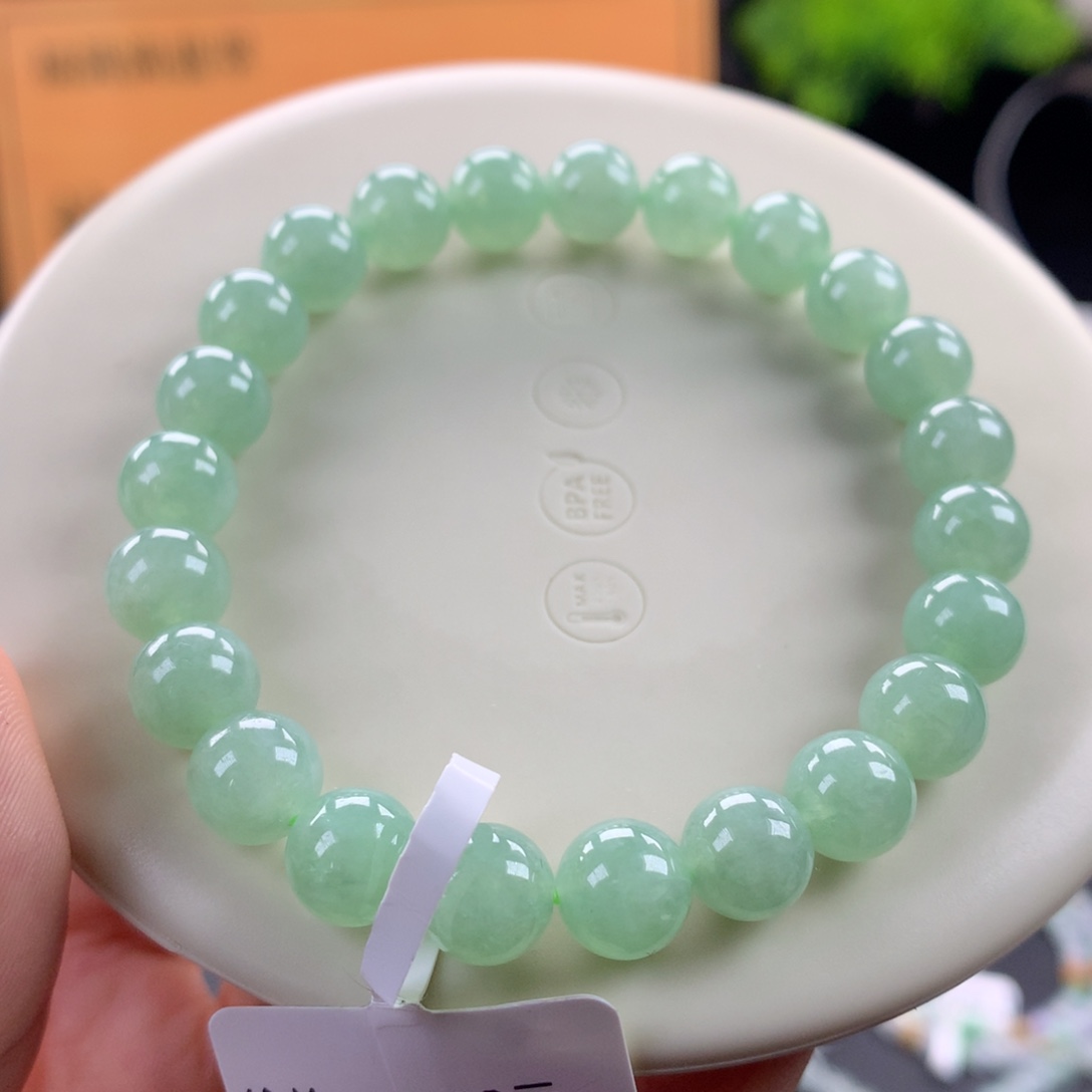 翡翠未镶嵌手链卡8