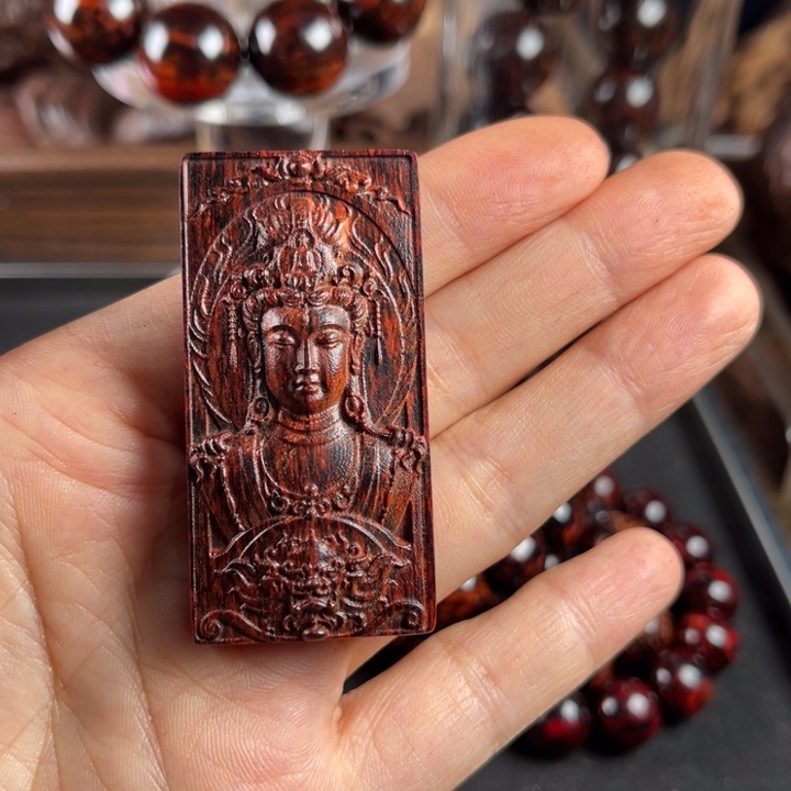 降真香无事牌红降牌子一块