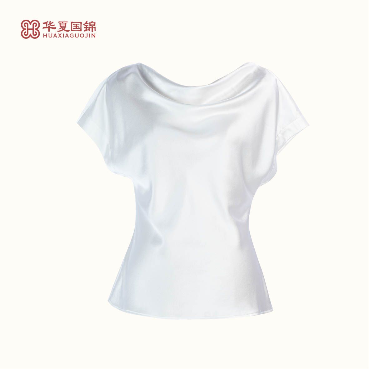 【白玉】新中式白色桑蚕丝上衣微瑕不退不换