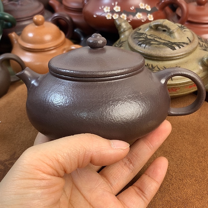 茶壶紫砂紫砂微瑕