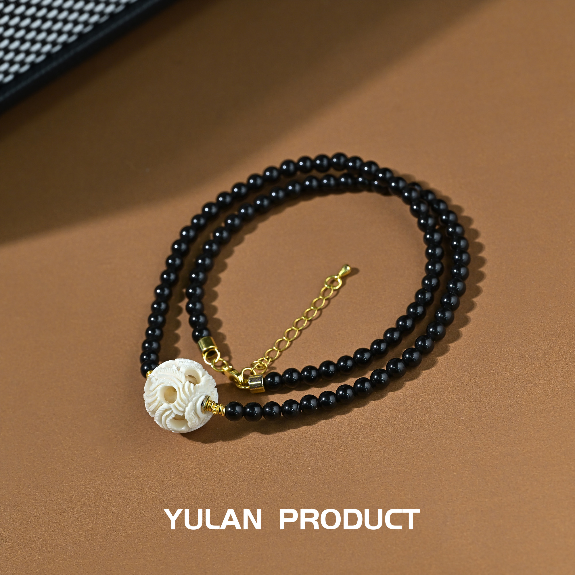 龙虎山【鬼工猛犸球·五灵】锁骨链-原创设计师款