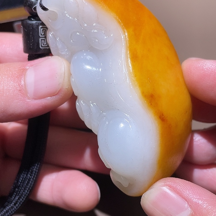 和田玉挂件未镶嵌一****子D1