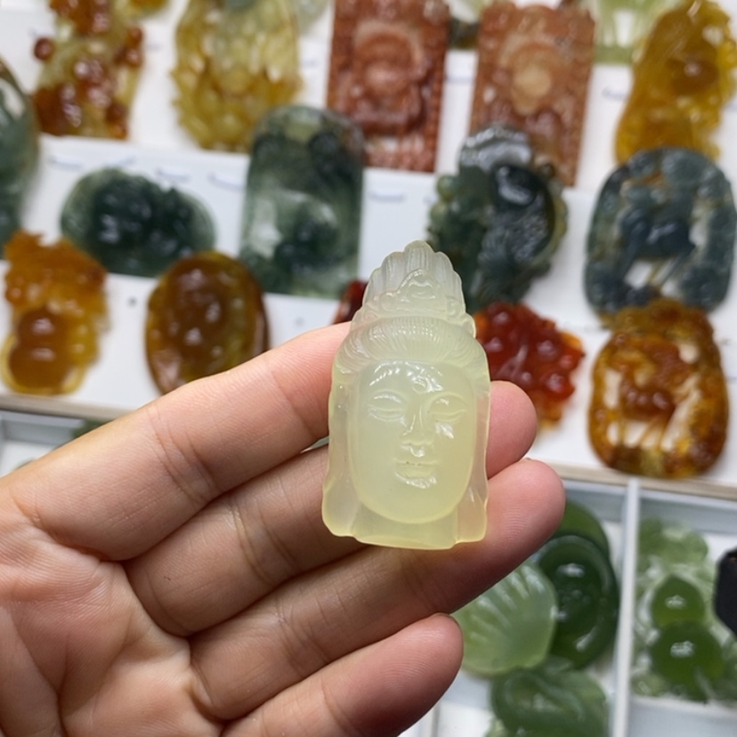 【闪购商品】未镶嵌蛇纹石玉颈饰