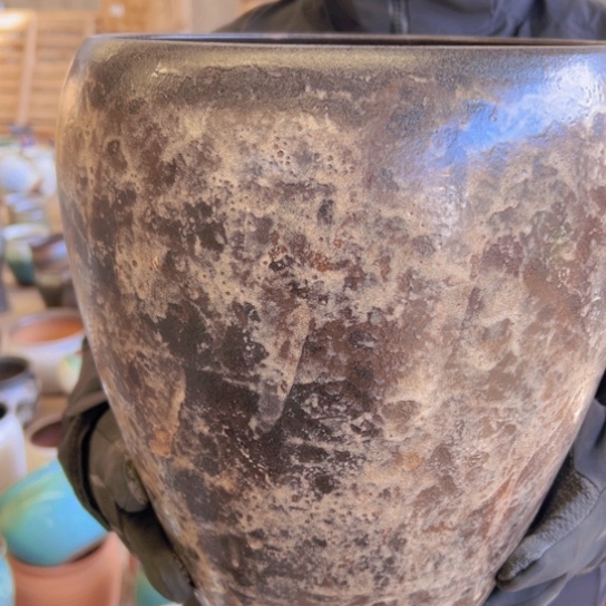 紫砂花盆高31口25————-