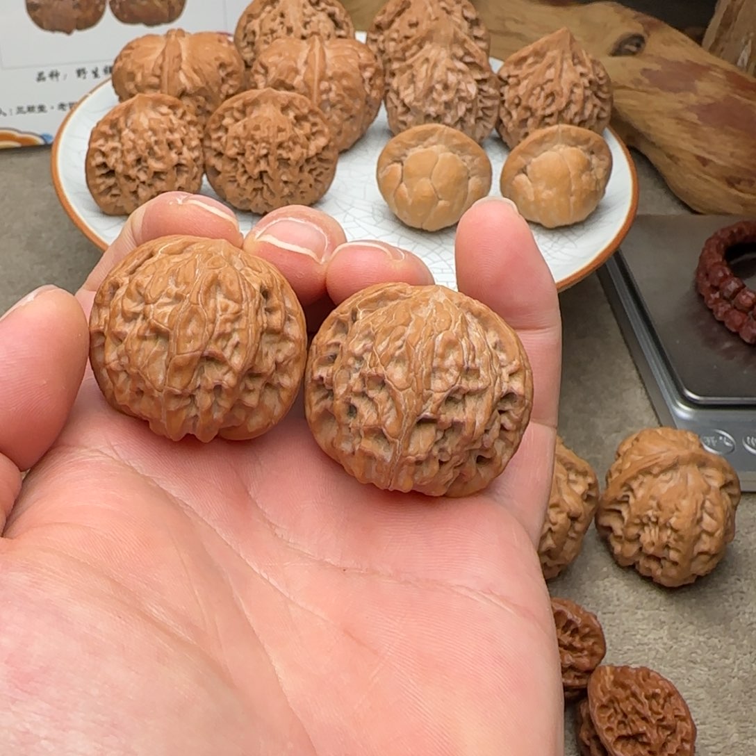 吊坠文玩核桃37尺寸全品正磨