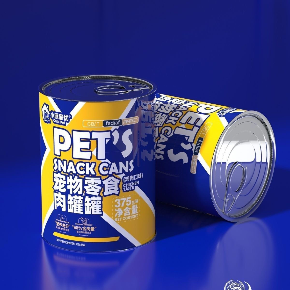 小派家优脏脏罐375g