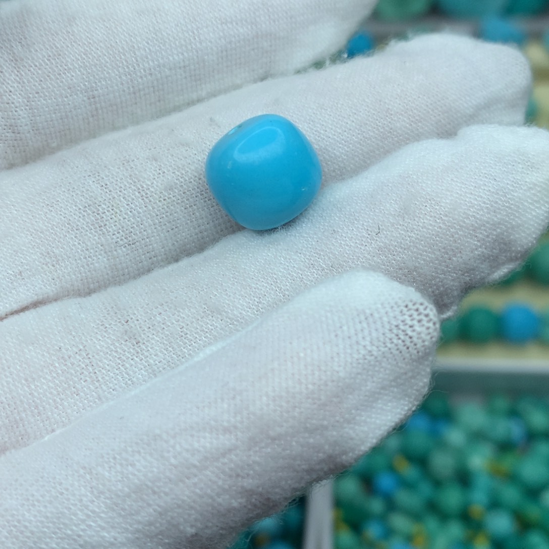 高瓷蓝老型珠尺寸12