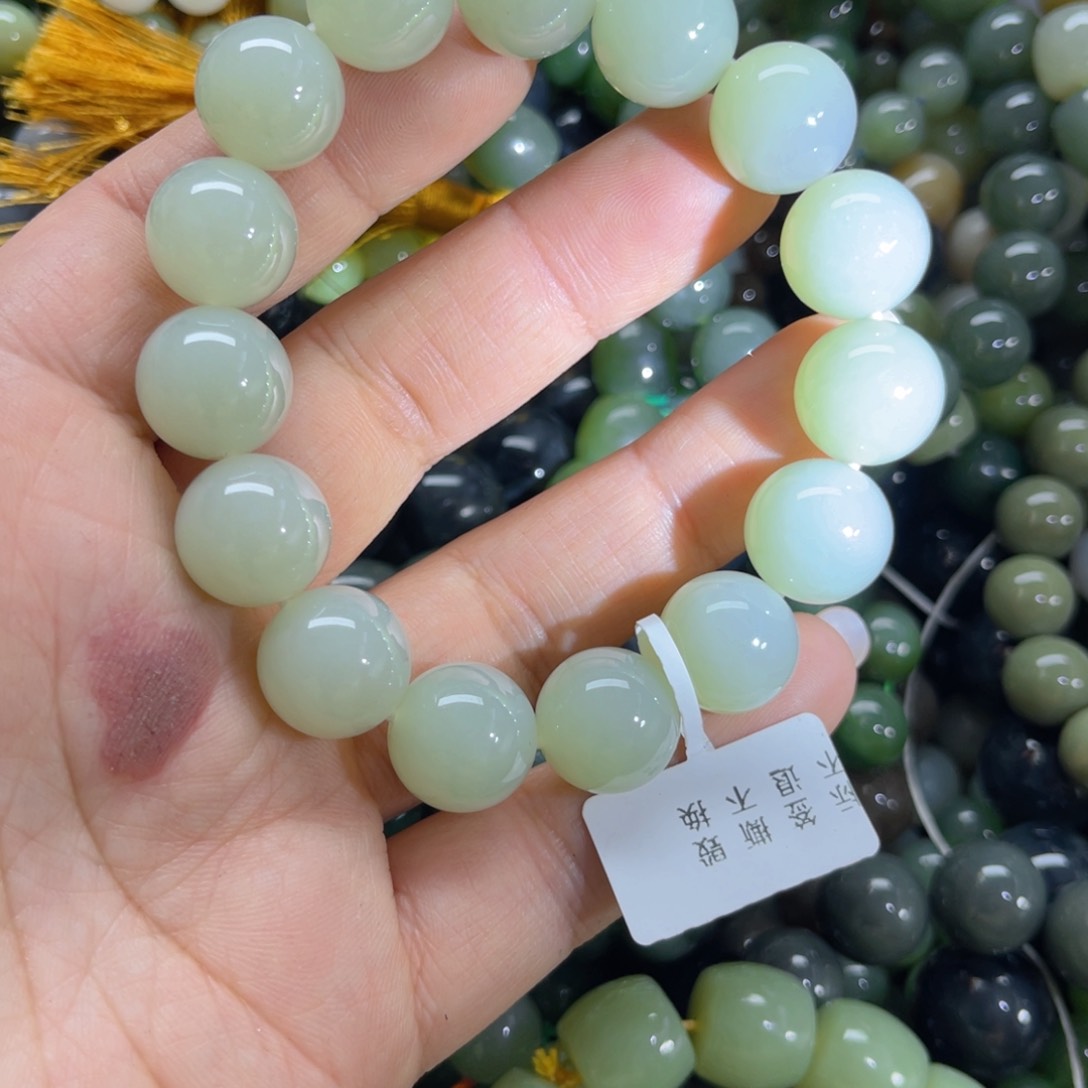 和田玉手链未镶嵌