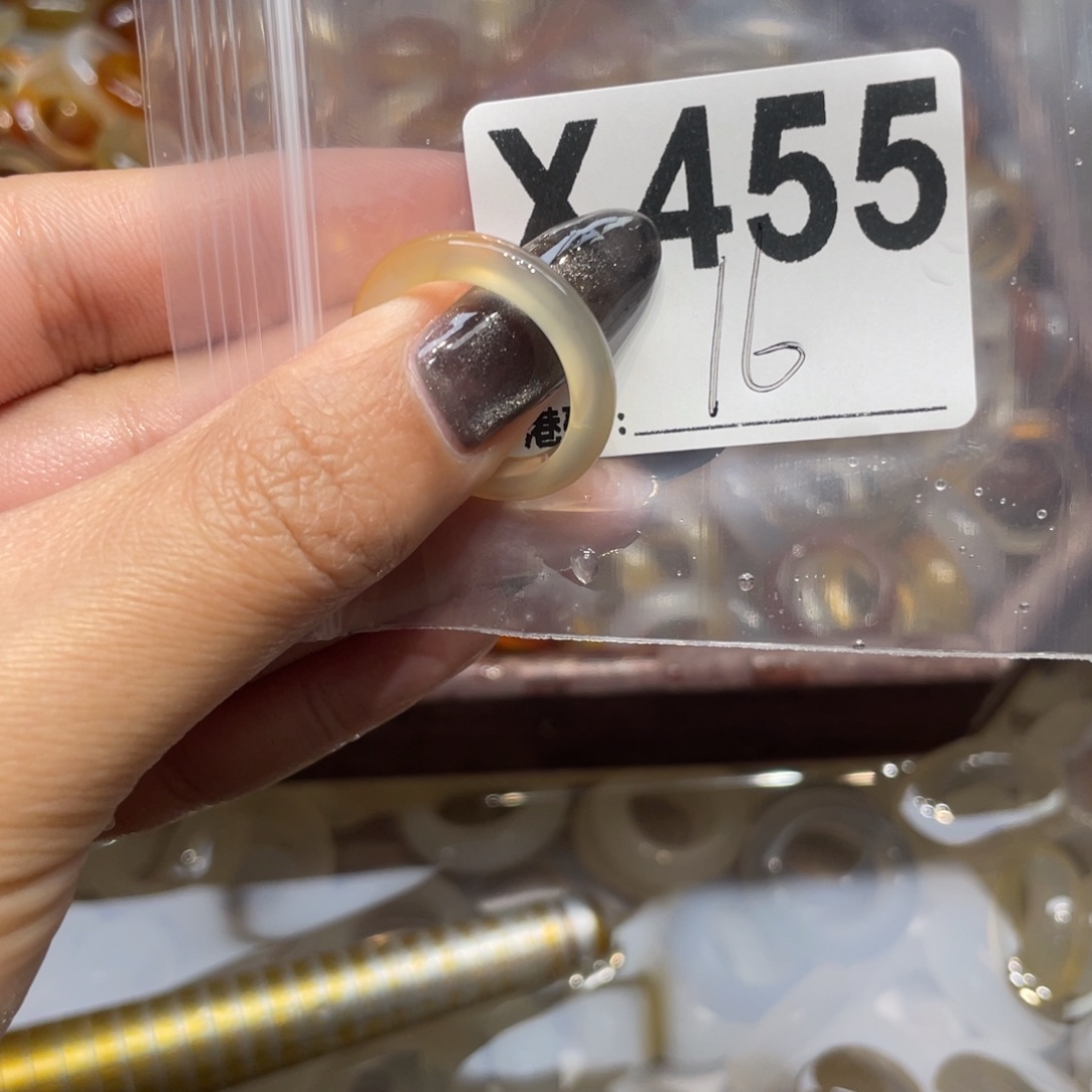 玛瑙/玉髓未镶嵌戒指455