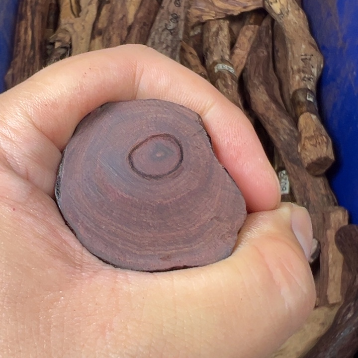 黄花梨/降香黄檀海南黄花梨老料2.0叉纹对眼